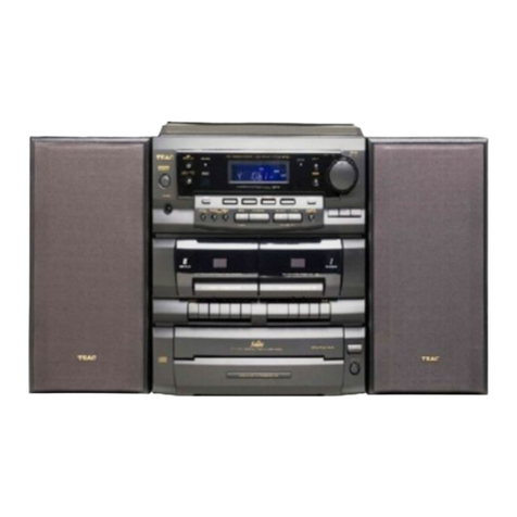 Teac DC-D6300 owner's manual
