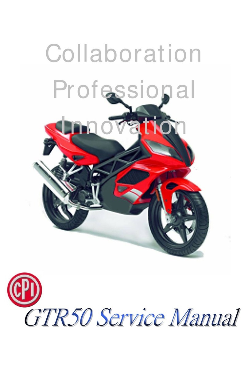 CPI GTR 50 Service manual