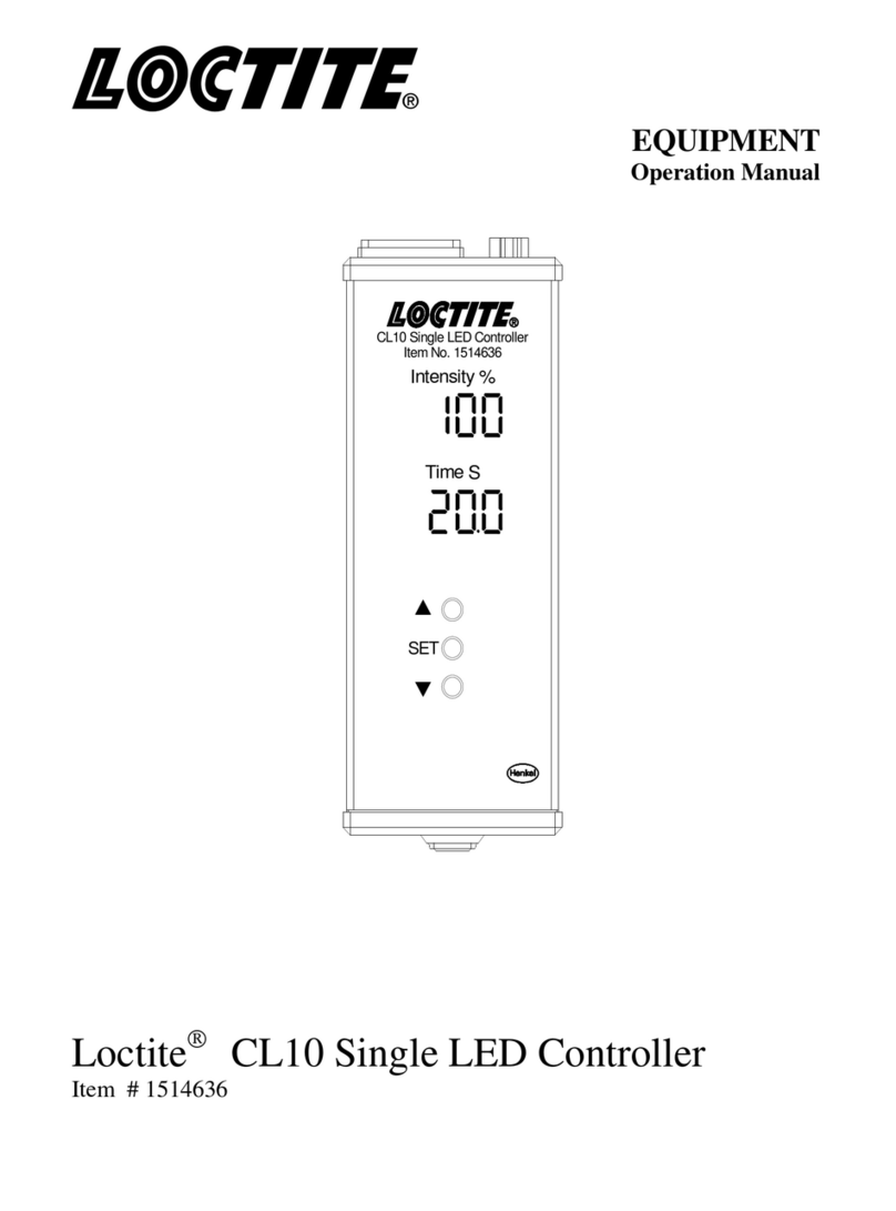 Loctite CL10 User manual