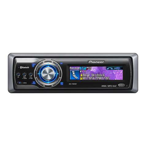 Pioneer DEH-P980BT - Premier Radio / CD Service manual