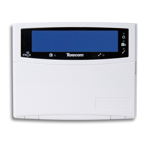 Texecom Premier LCDLP installation manual