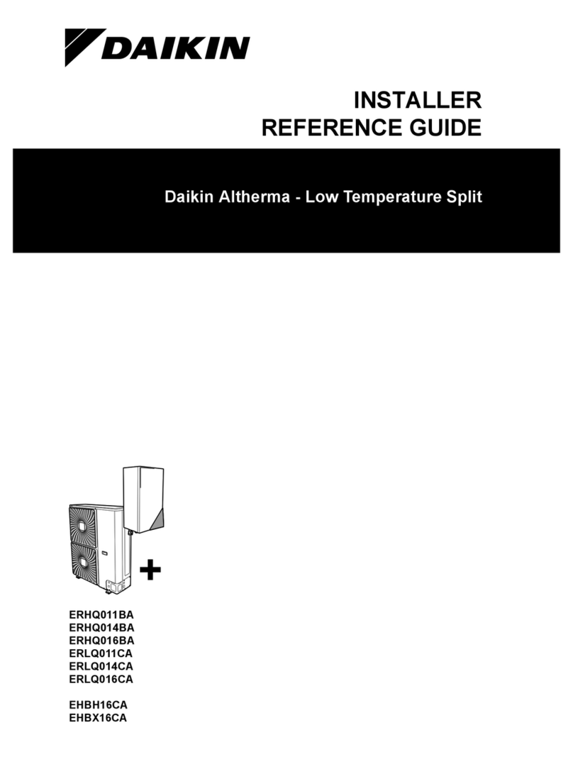 Daikin ERHQ011BA How to use