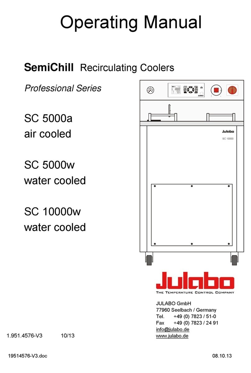 Julabo SC 5000a operating manual