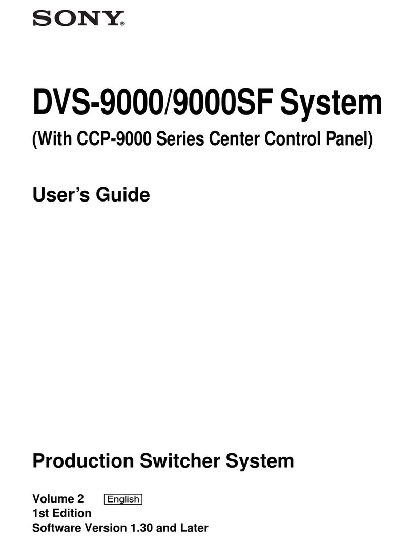 Sony DVS-9000 user guide