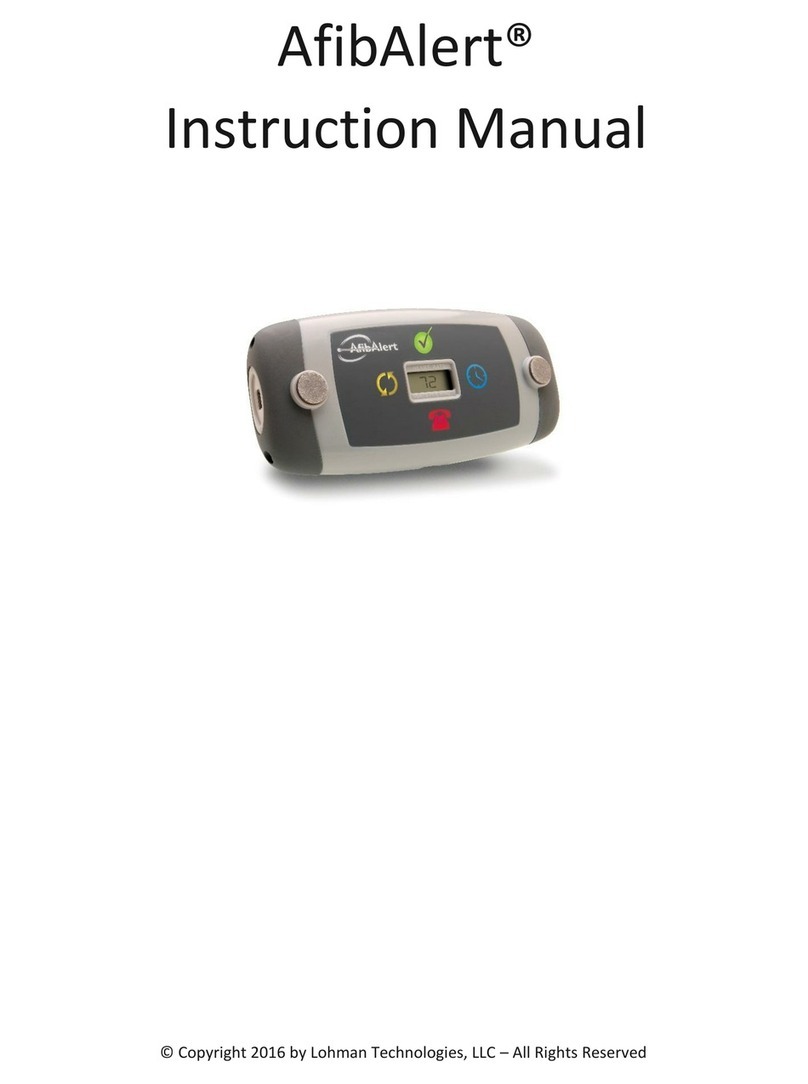 Lohman Technologies AfibAlert User manual