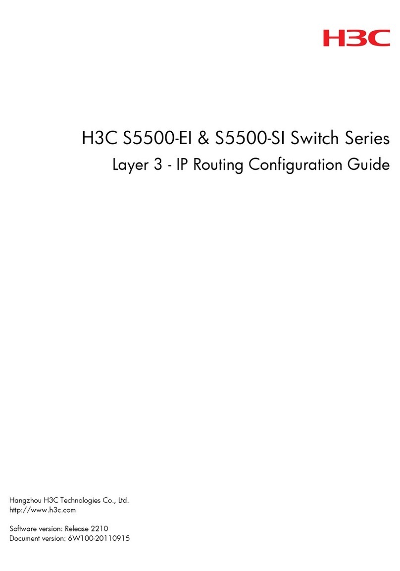 H3C S5500-EI series User manual
