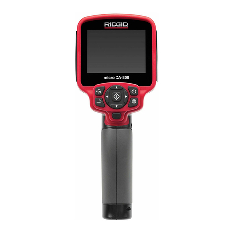 RIDGID micro CA-300 User manual