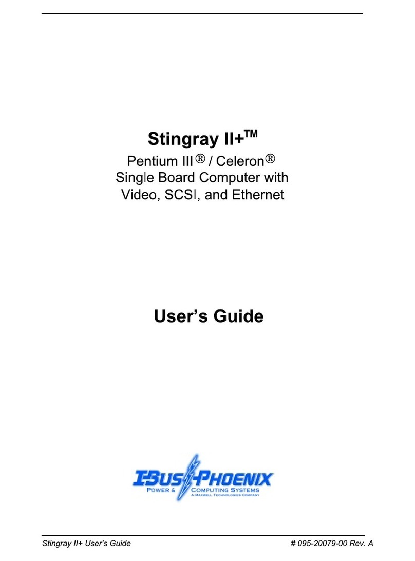 I-bus/Phoenix stingray ii+ user guide
