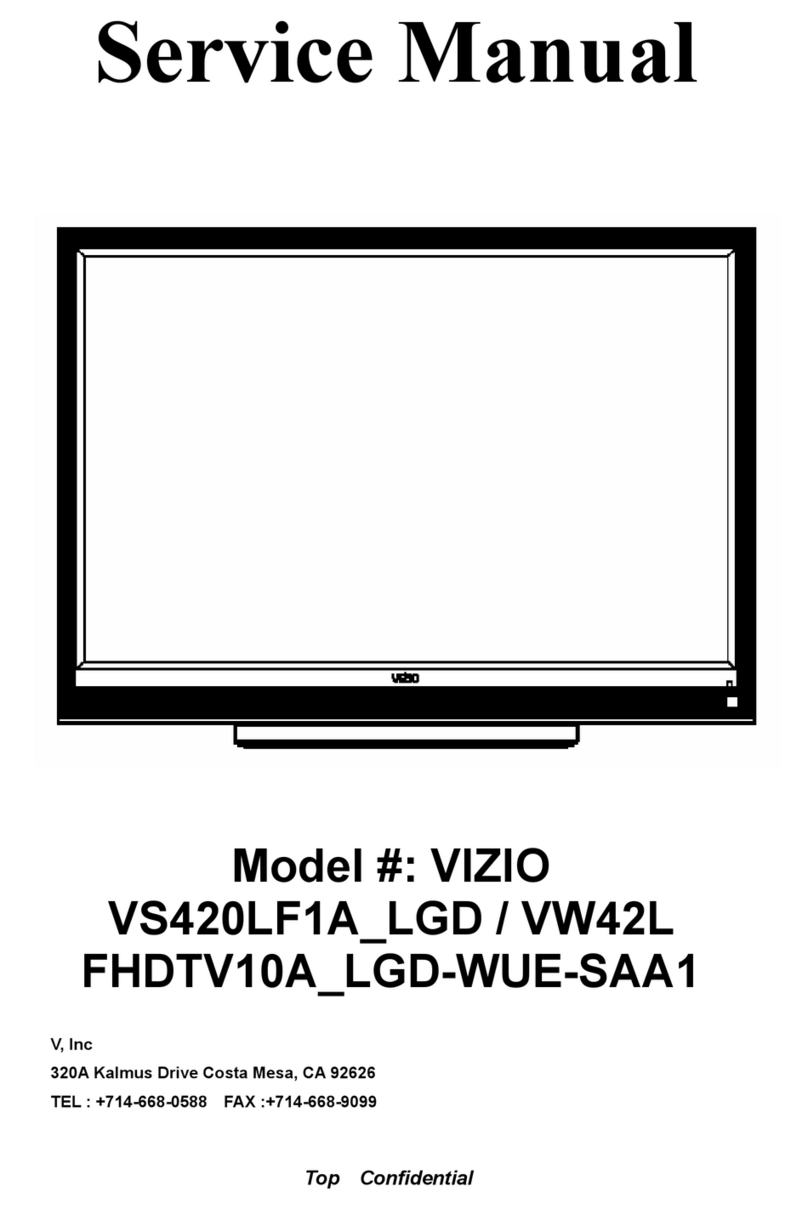 Vizio VW42LFHDTV10 User manual Vizio VW42LFHDTV10 User manual