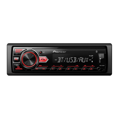 Pioneer MVH-290BT User manual