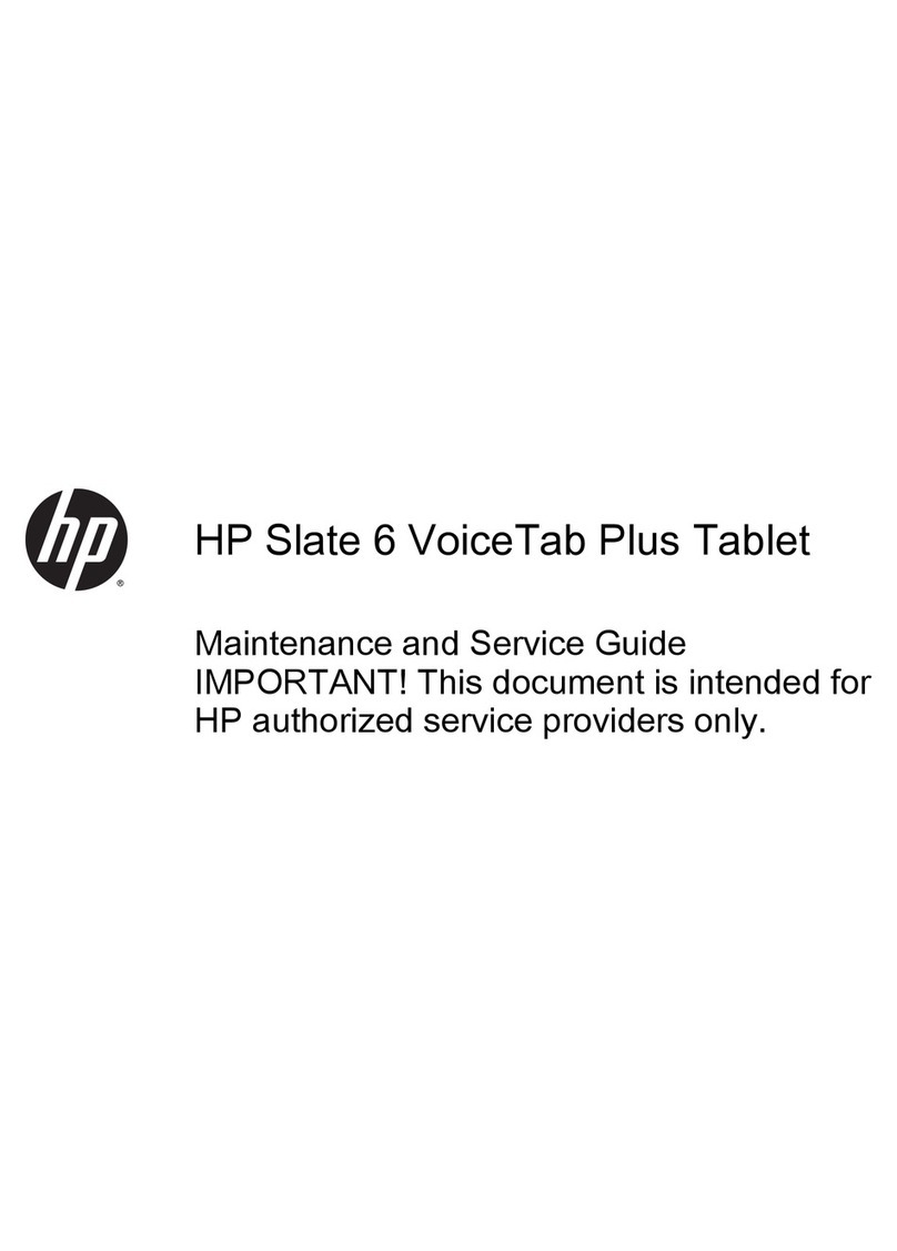 HP Slate 6 VoiceTab Plus Manual