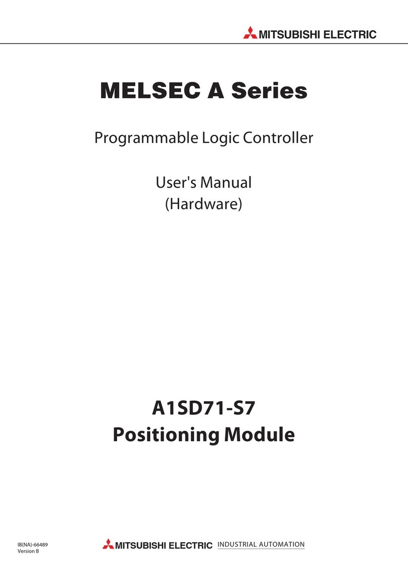 Mitsubishi Electric Melsec A Series user manual