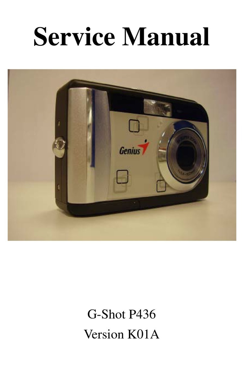 Genius G-Shot P436 Service manual