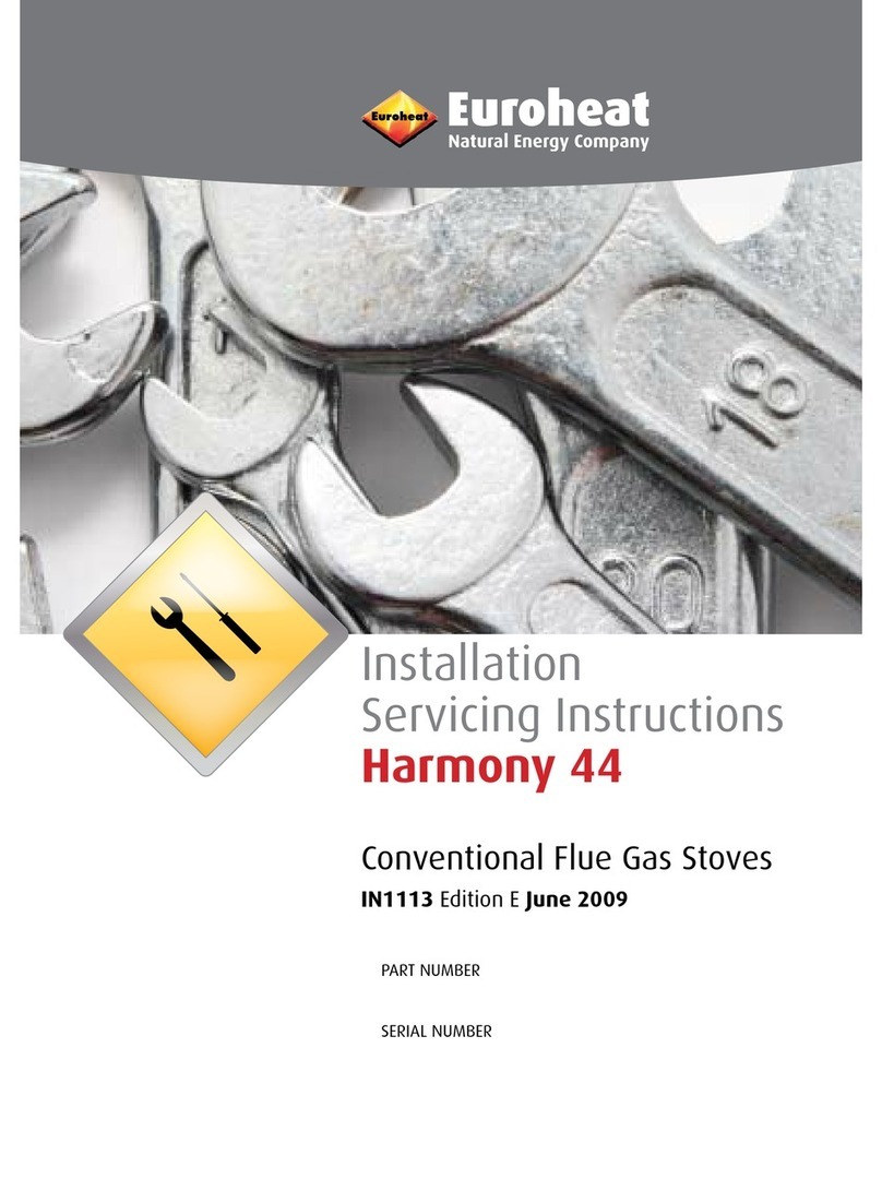 Euroheat Harmony 44 Installation & servicing instructions