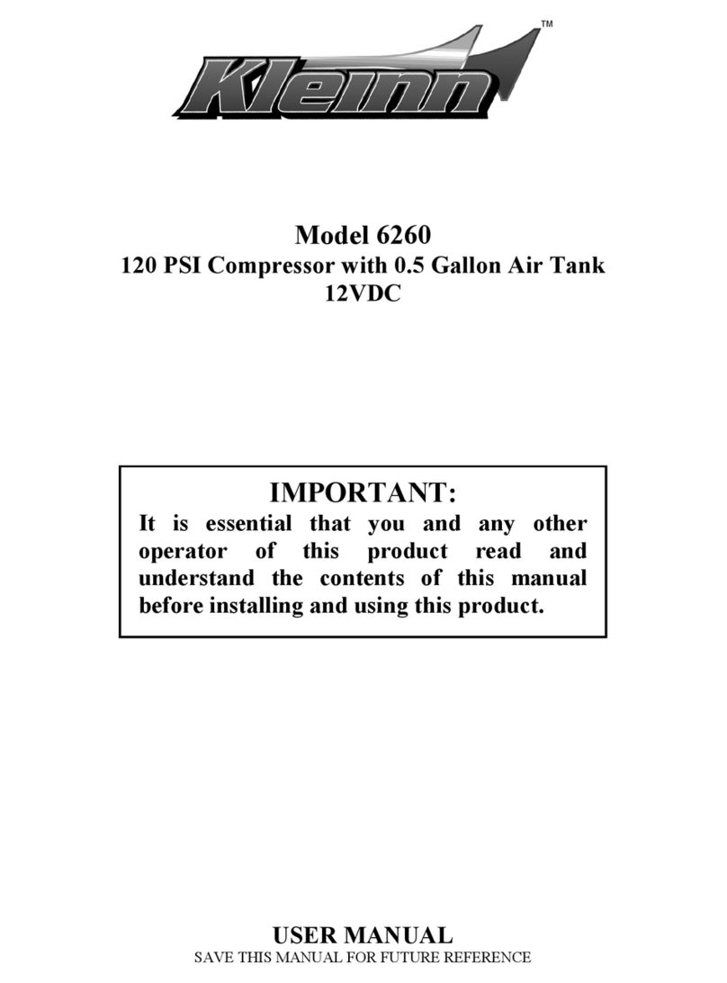 Kleinn 6260 user manual