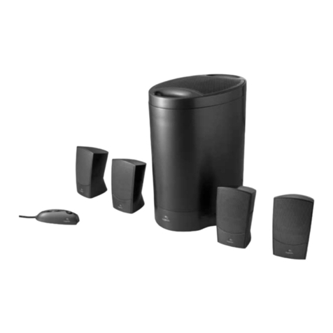 Logitech soundman xtrusio DSR-100 user guide