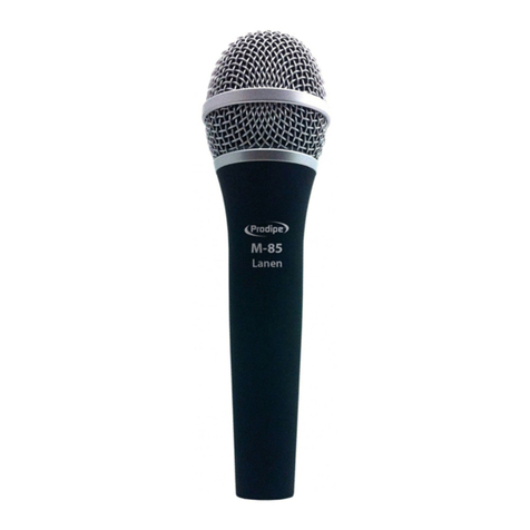 Prodipe M–85 LANEN User manual