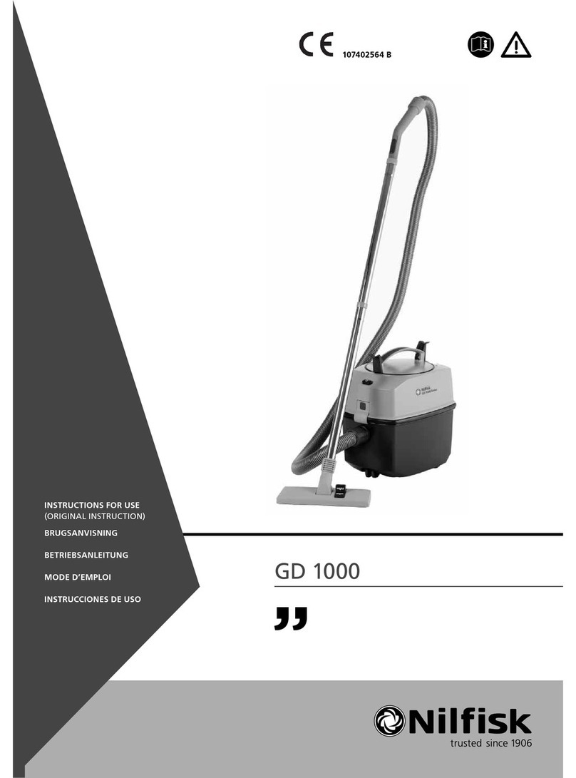 Nilfisk-Advance GD 1000 Instructions for use