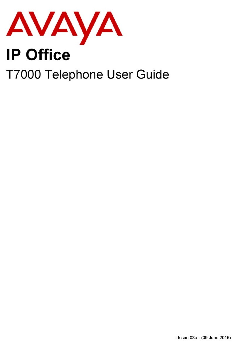 Avaya T7000 user guide
