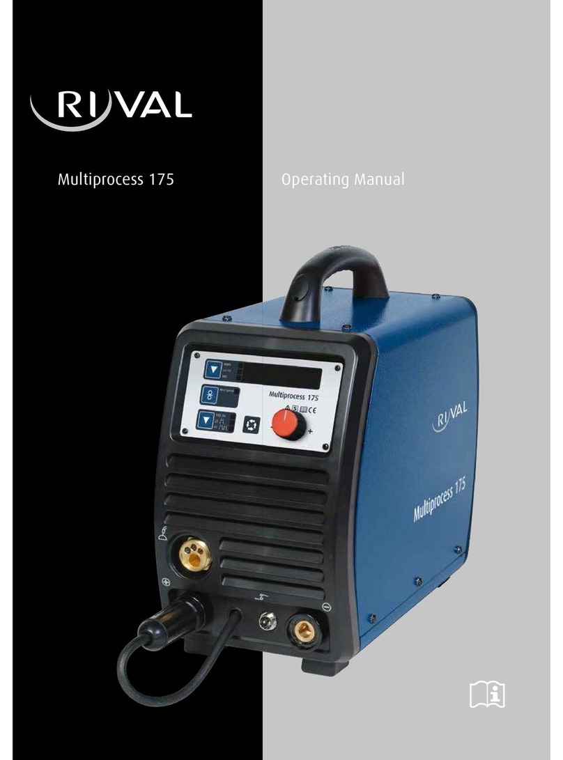 Rival multiprocess 175 operating manual