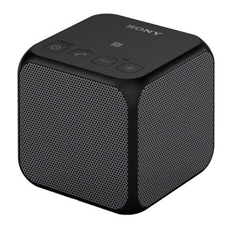 Sony SRS-X11 Help guide