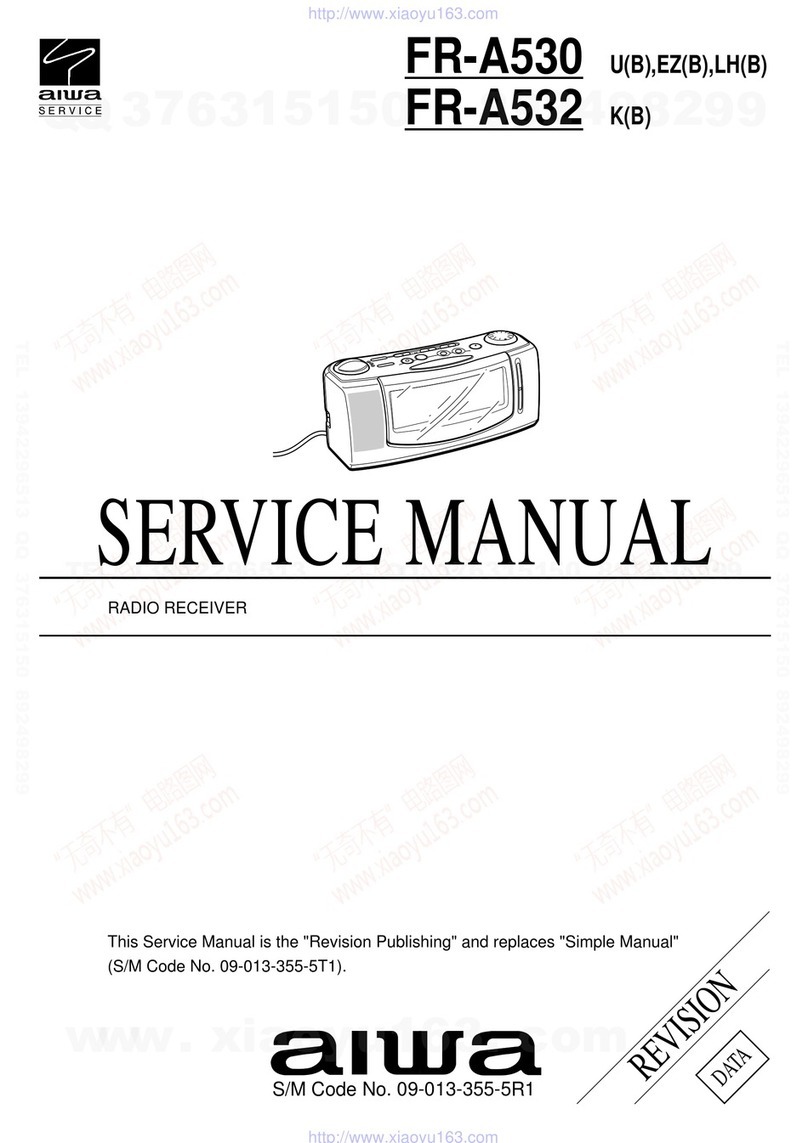 Aiwa FR-A530 Service manual