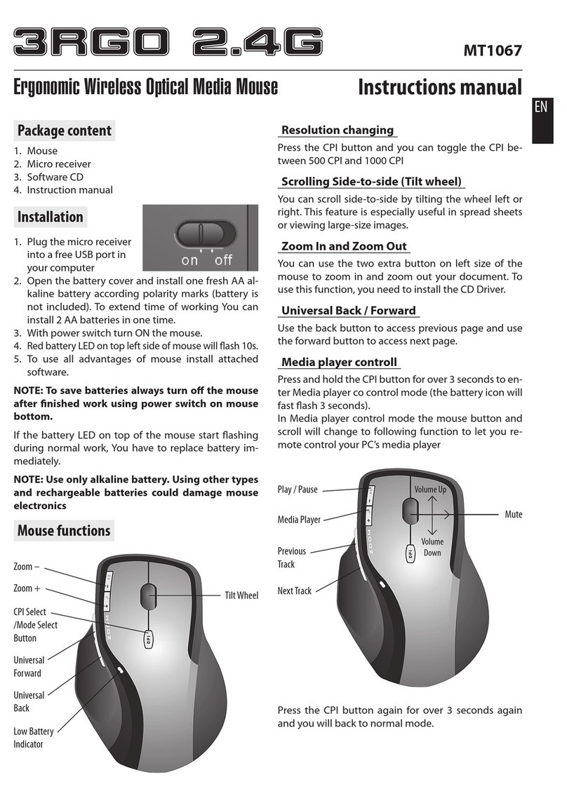 MediaTech MT1067 User manual