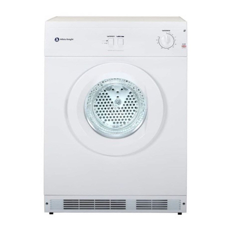 White Knight 42AW User manual