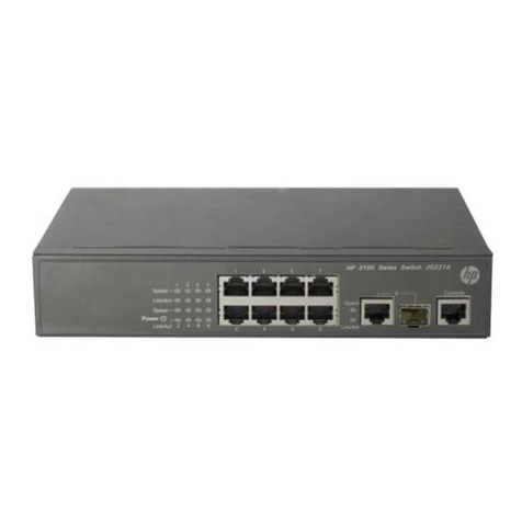 HP A3100-8 v2 SI User manual HP A3100-8 v2 SI User manual