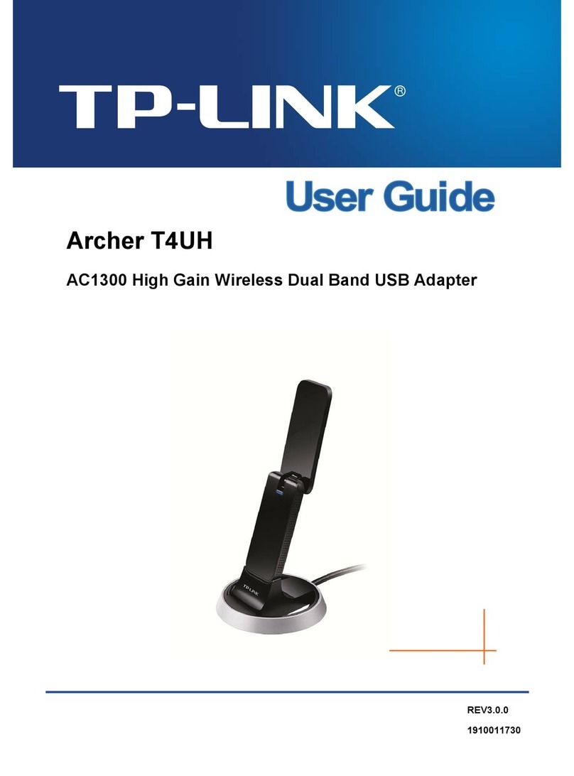 TP-Link Archer T4UH User manual