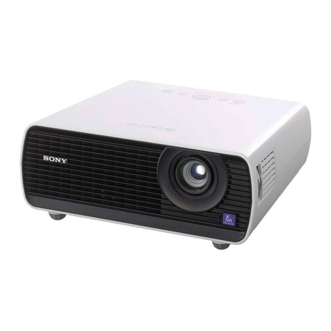 Sony VPL-EX100 Service manual