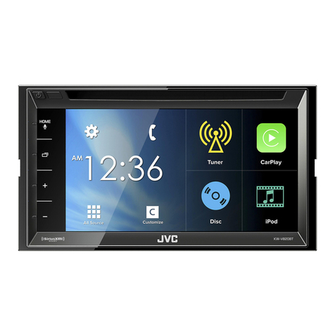 JVC KW-V820BT User manual
