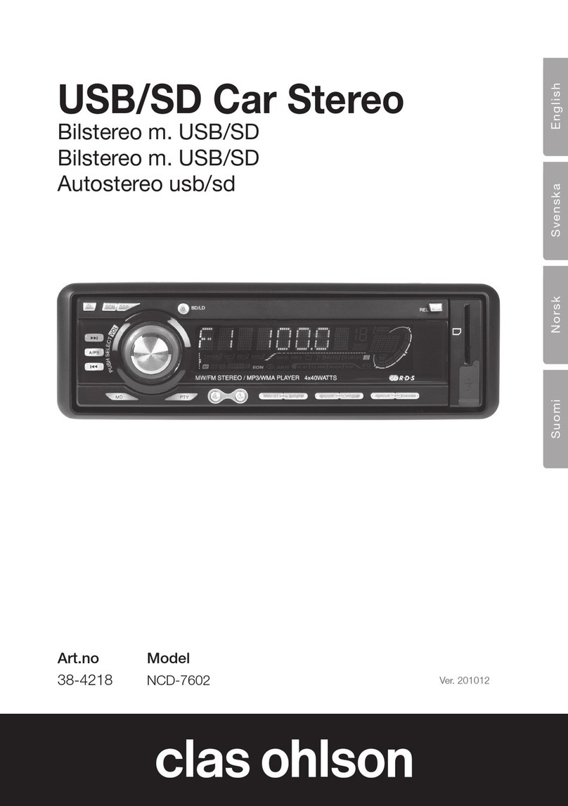 Clas Ohlson NCD-7602 manual