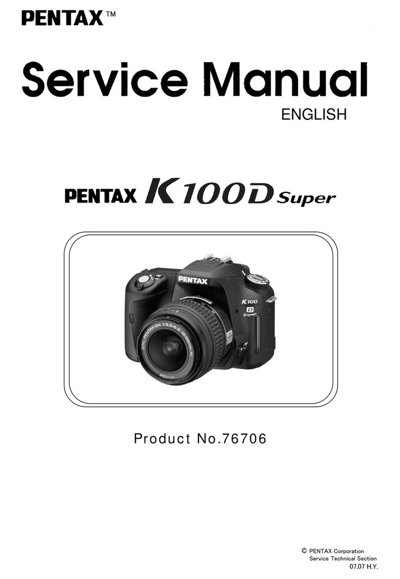Pentax K 100D Super User manual