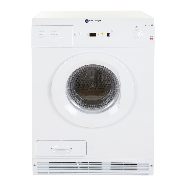 White Knight 96aw User manual