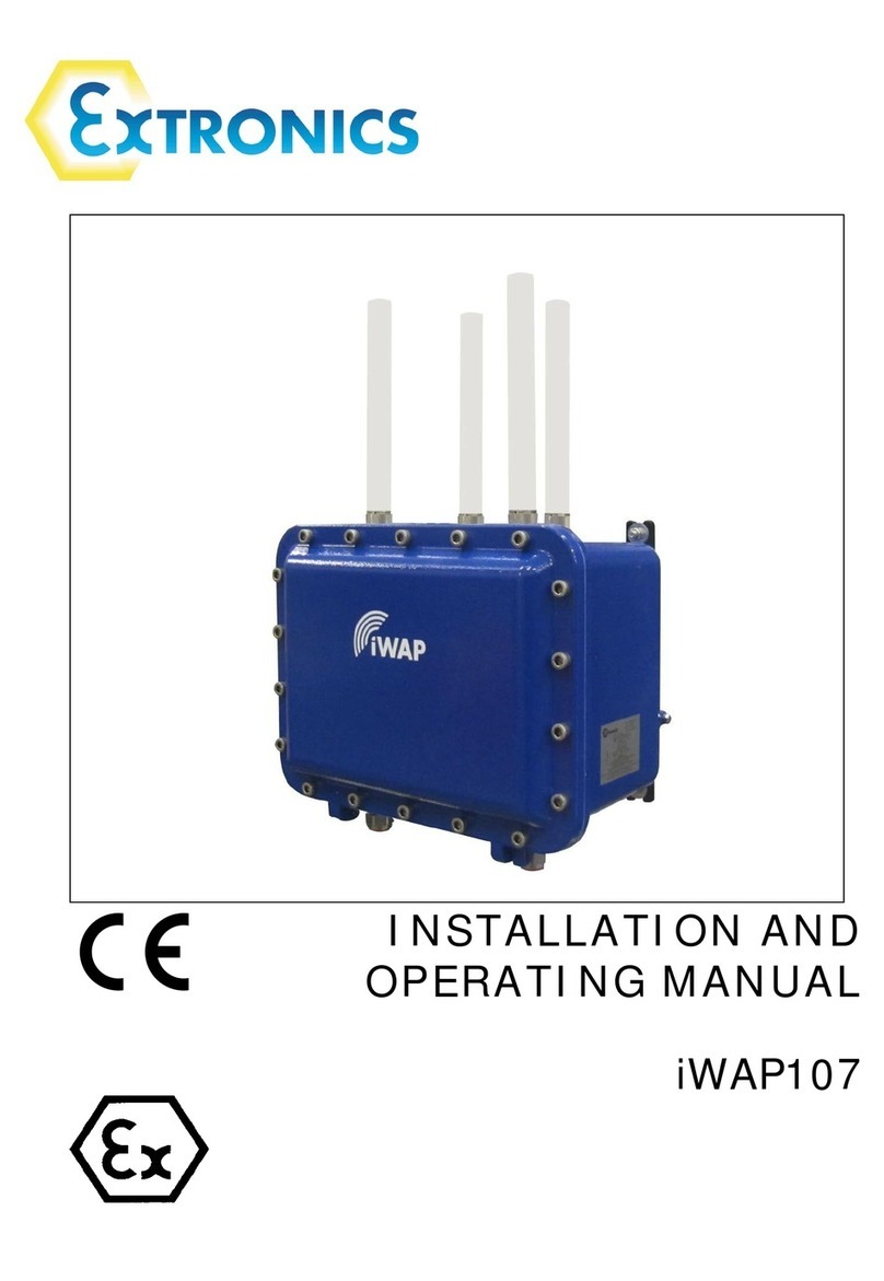 extronics iWAP107 User manual