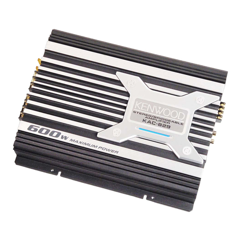 Kenwood kac-829 Service manual