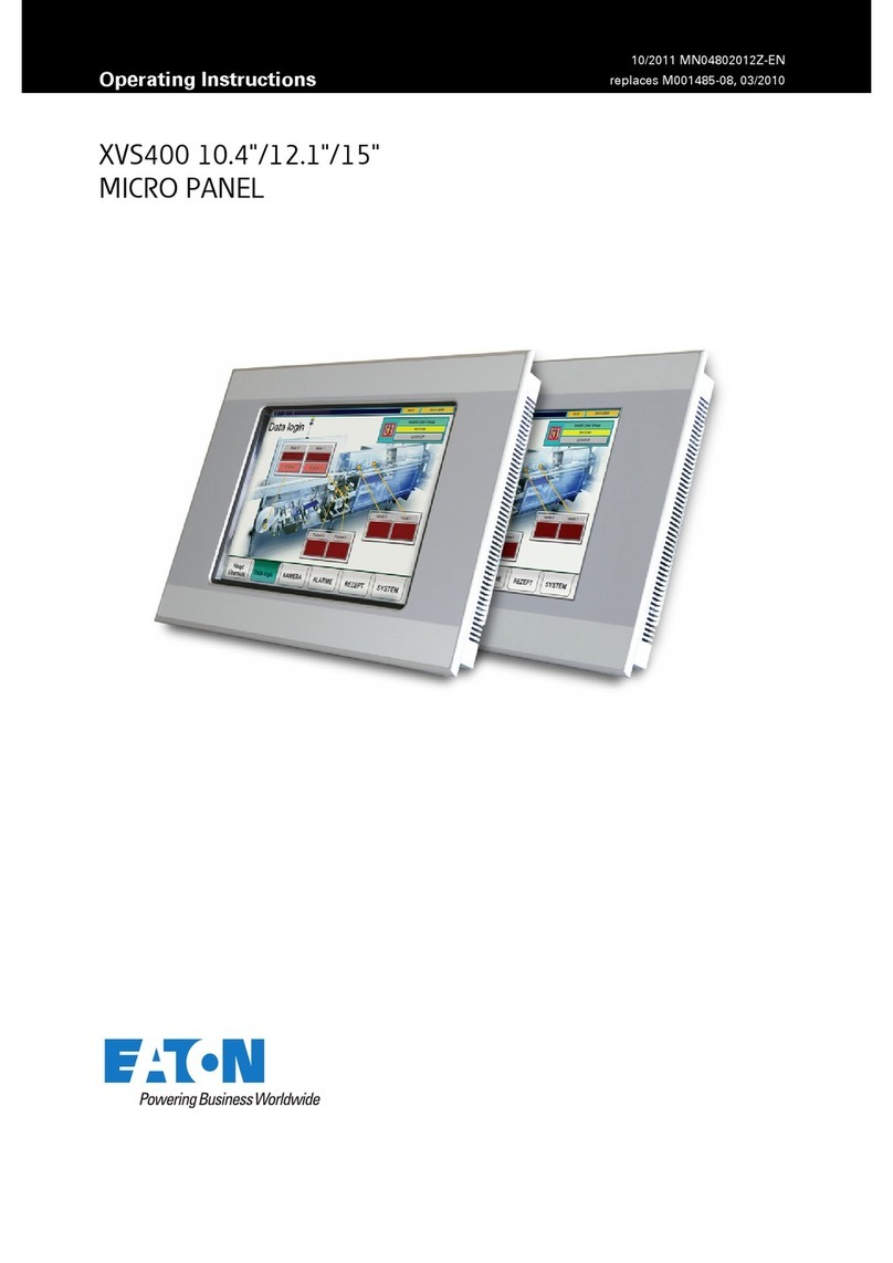 Eaton XVS400 operating instructions