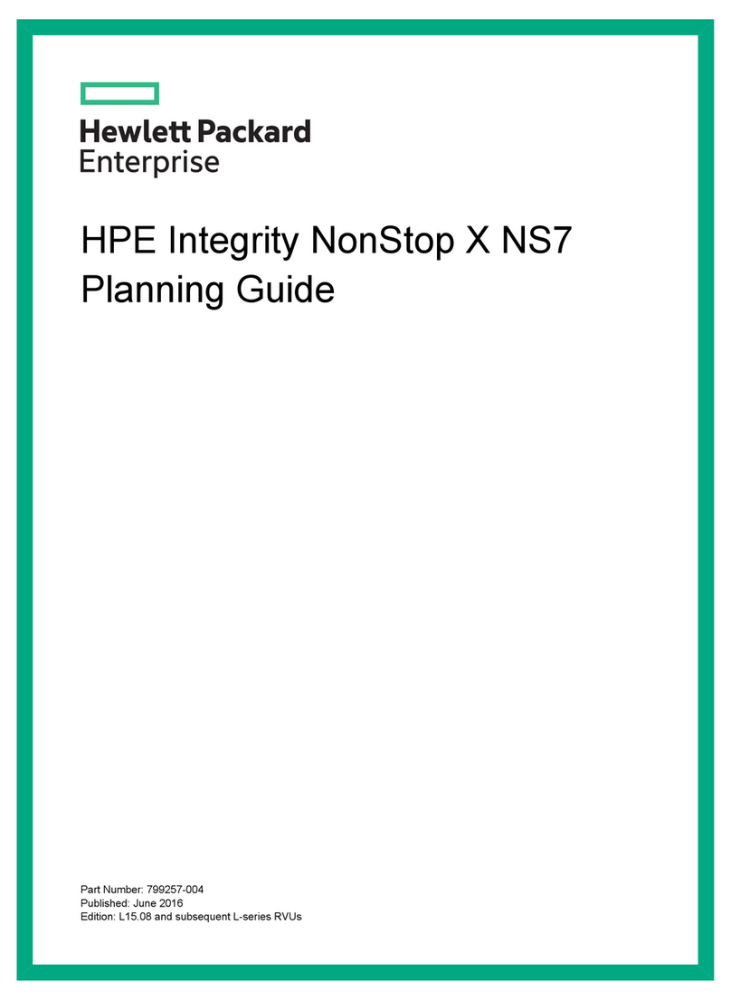 HP Integrity NonStop X NS7 Technical manual