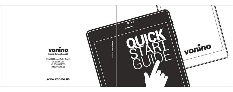 Vonino Onyx Z User manual