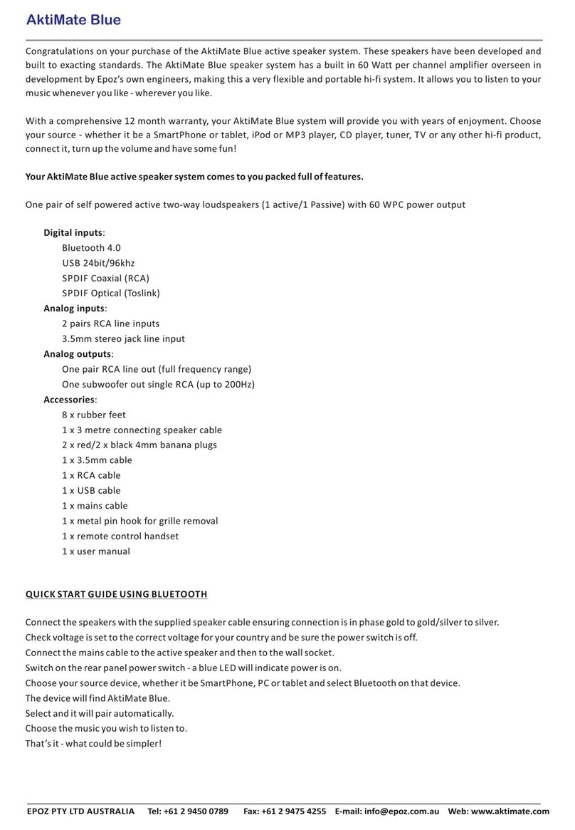 AktiMate blue user manual
