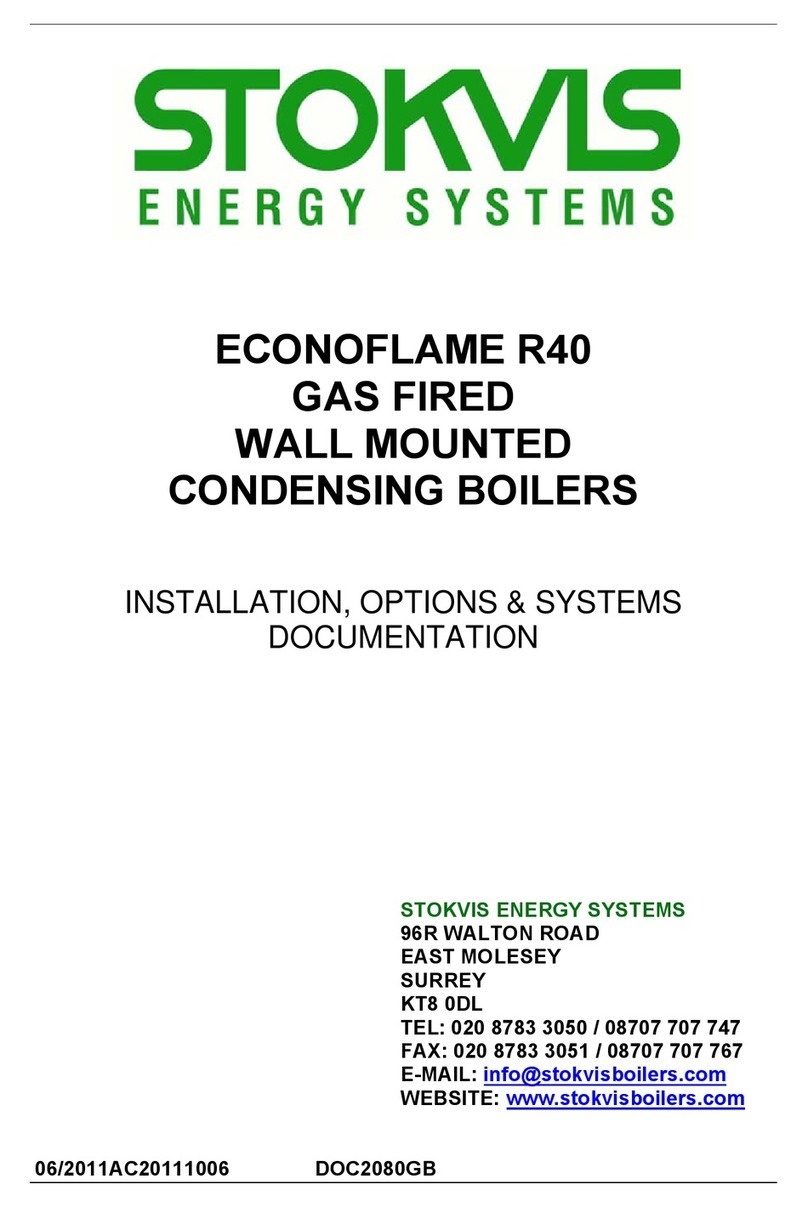 STOKVIS ENERGY SYSTEMS ECONOFLAME R40 installation guide STOKVIS ENERGY SYSTEMS ECONOFLAME R40 installation guide