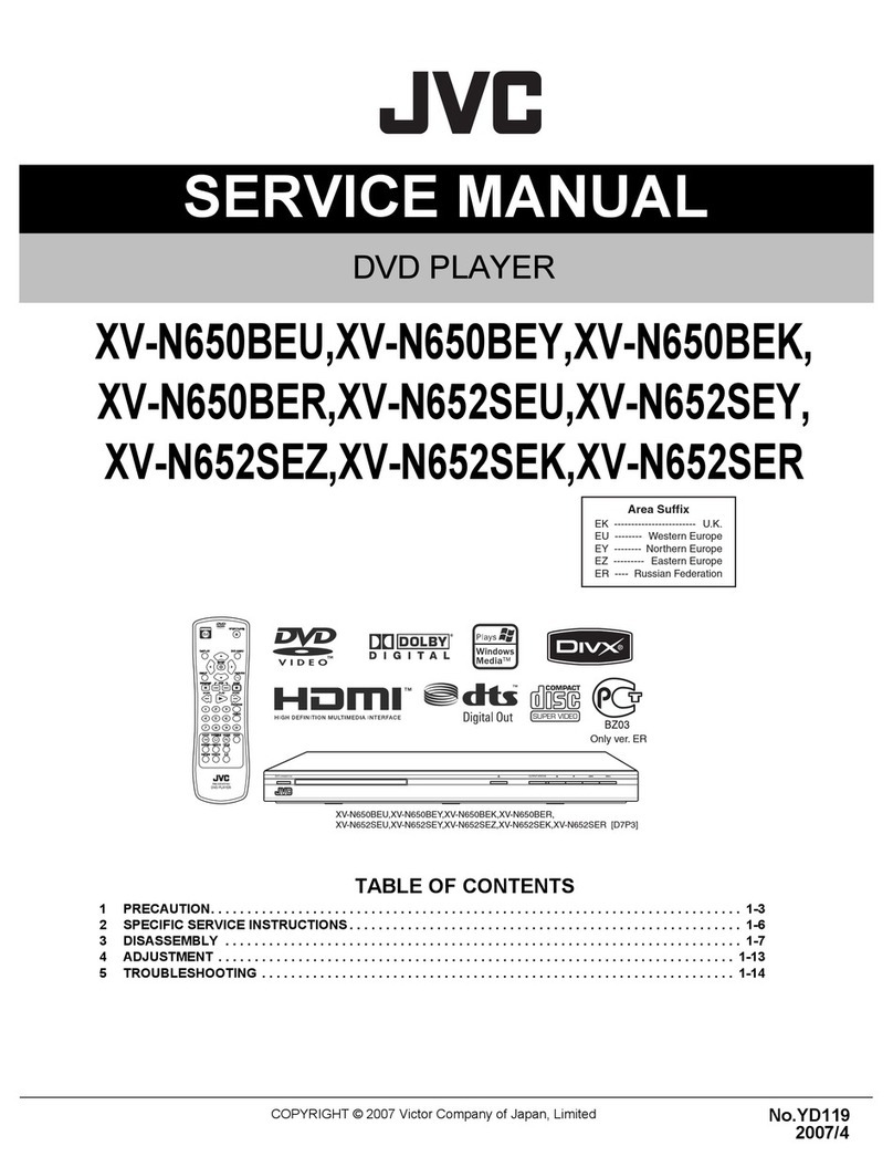 JVC XV-N650BEU User manual