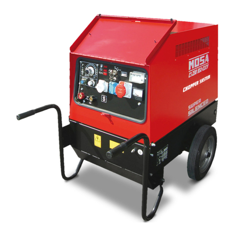 Mosa CS 230 YSX CV User manual