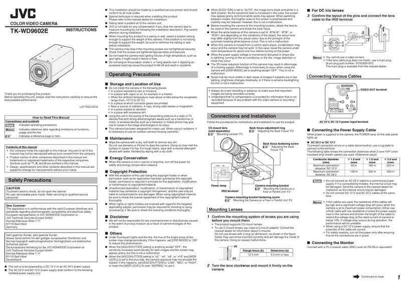 JVC TK-WD9602E instructions