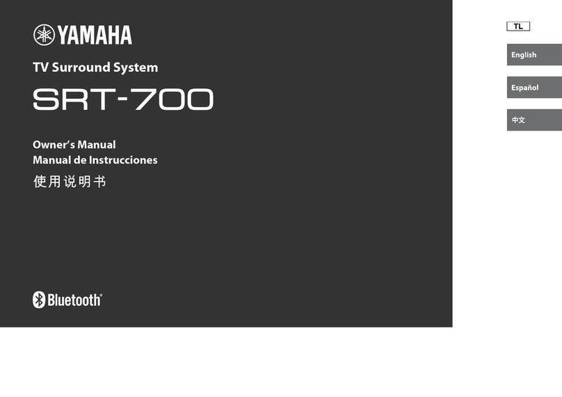 Yamaha SRT-700 owner's manual