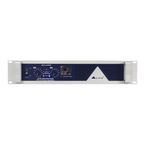 Alto DPA 6000 User manual