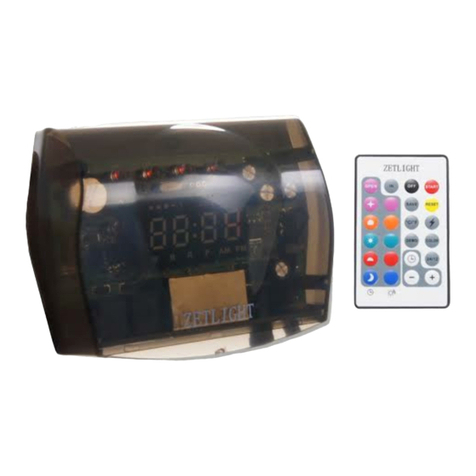 Zetlight ZN1001 Quick start manual