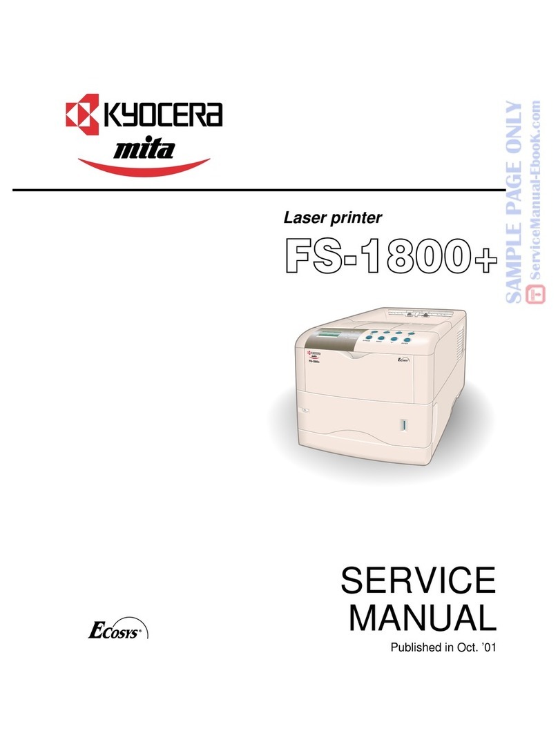 Kyocera FS-1800+ User manual