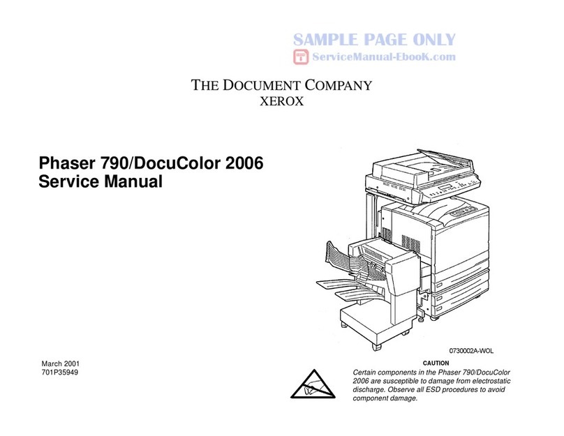 Xerox Phaser 790 User manual